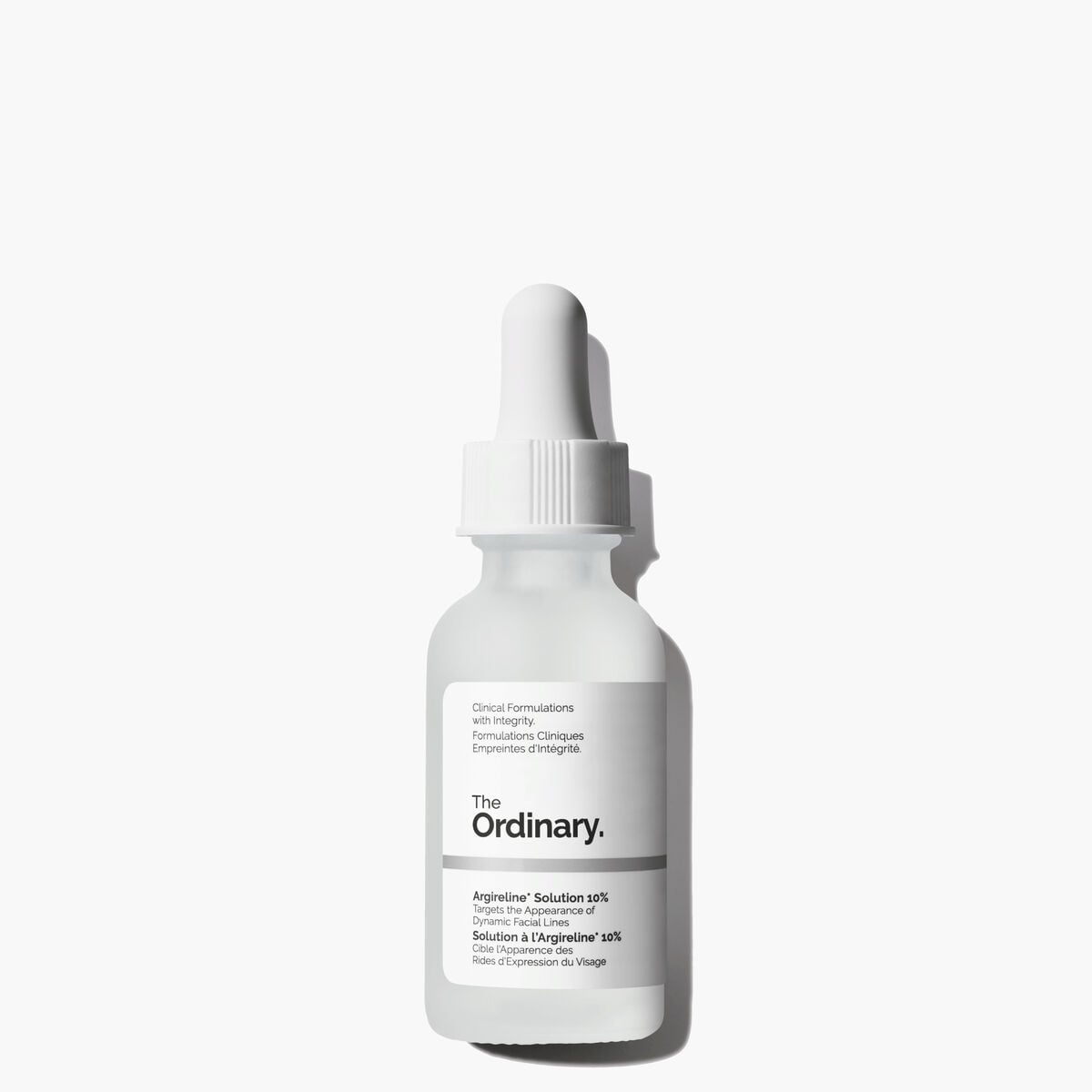 The Ordinary Argireline Solution 10% lightweight peptide serum to target dynamic folds and wrinkles