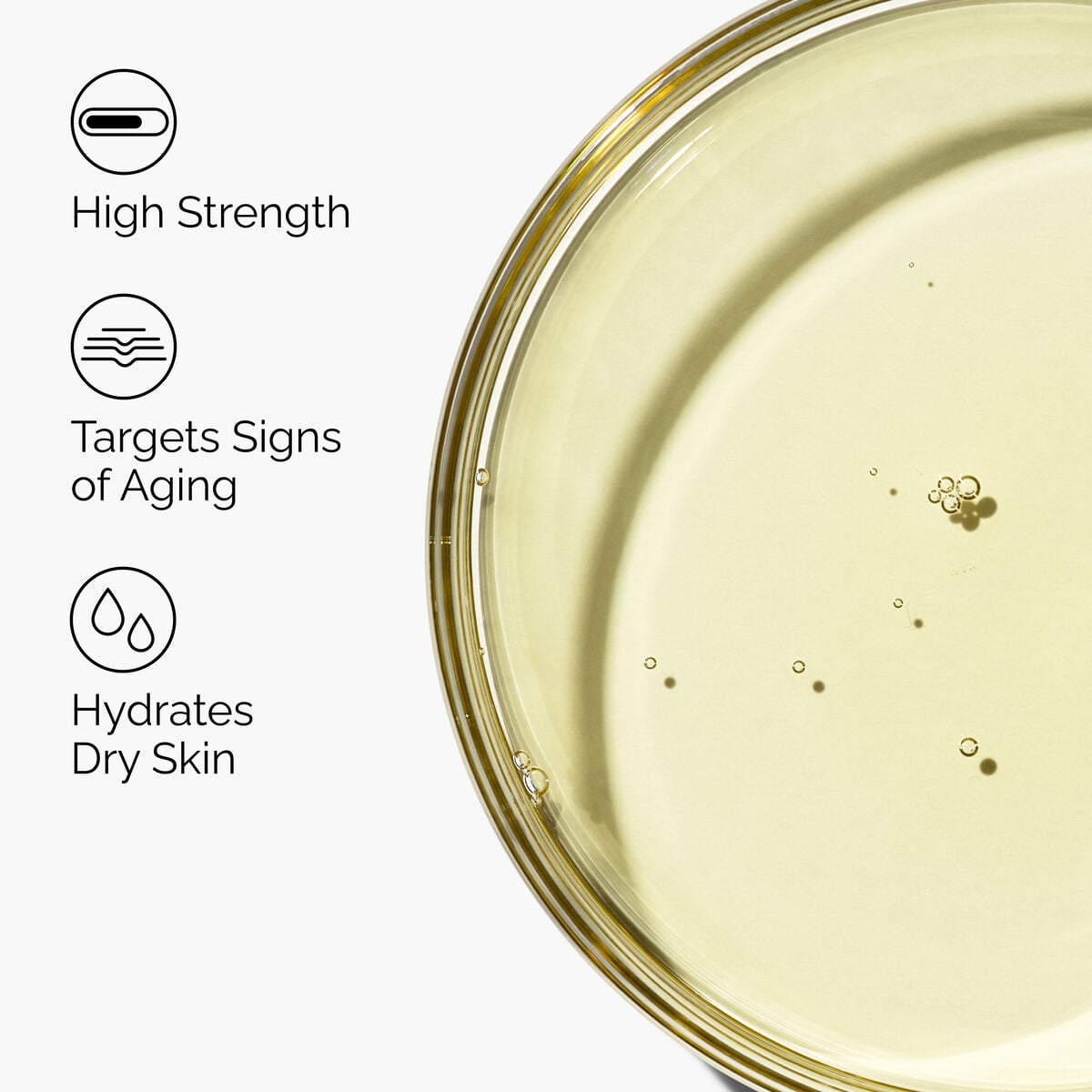 Claims of The Ordinary Granactive Retinoid 5% in Squalane